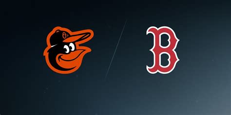 baltimore orioles vs red sox match player stats|red sox orioles today.